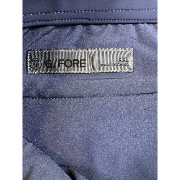 G/FORE Men's Tech Stretch Street Golf Performance Pants in Navy Blue Size XXL - Picture 2 of 8